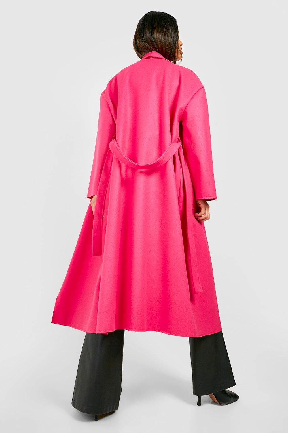 Boohoo hot sale oversized coat